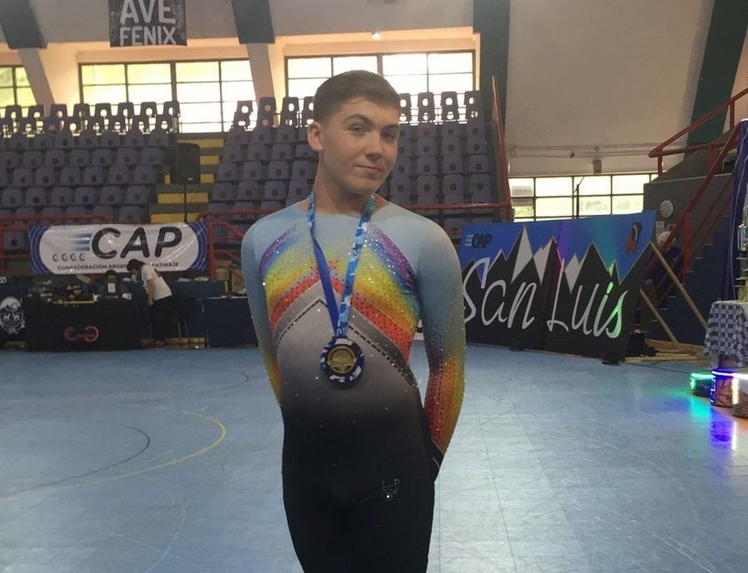 Santino Cano medalla de oro en un Nacional en San Luis