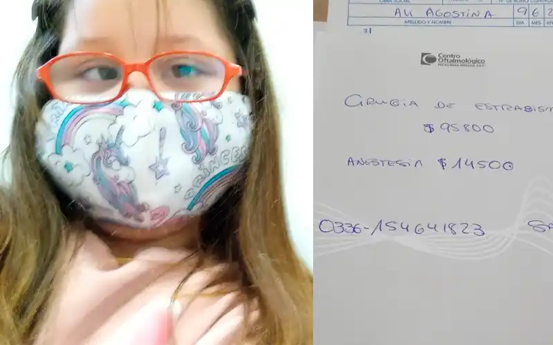 Gran sorteo para recaudar fondos para la operación de Agostina