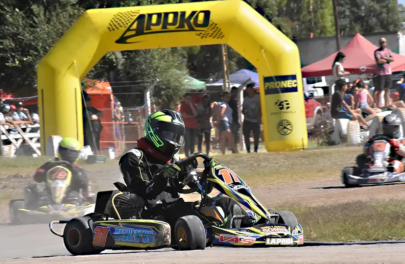 Cronograma del kart de APPK en Tandil