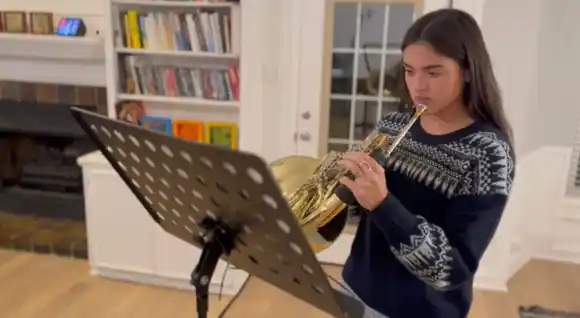 ESTA VENEZOLANA se abre al mundo de las grandes orquestas de Estados Unidos