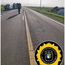 Camión vuelca sobre Ruta Nacional 18: sin heridos en el siniestro