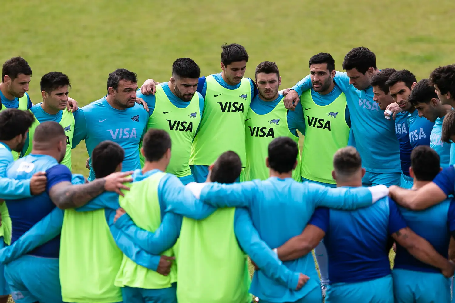 Ultima práctica de Los Pumas.