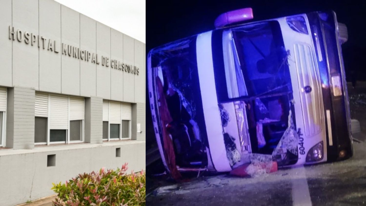 "Ingresaron 15 personas, una con código rojo": El comunicado del Hospital de Chascomús tras vuelco del micro en Ruta 2