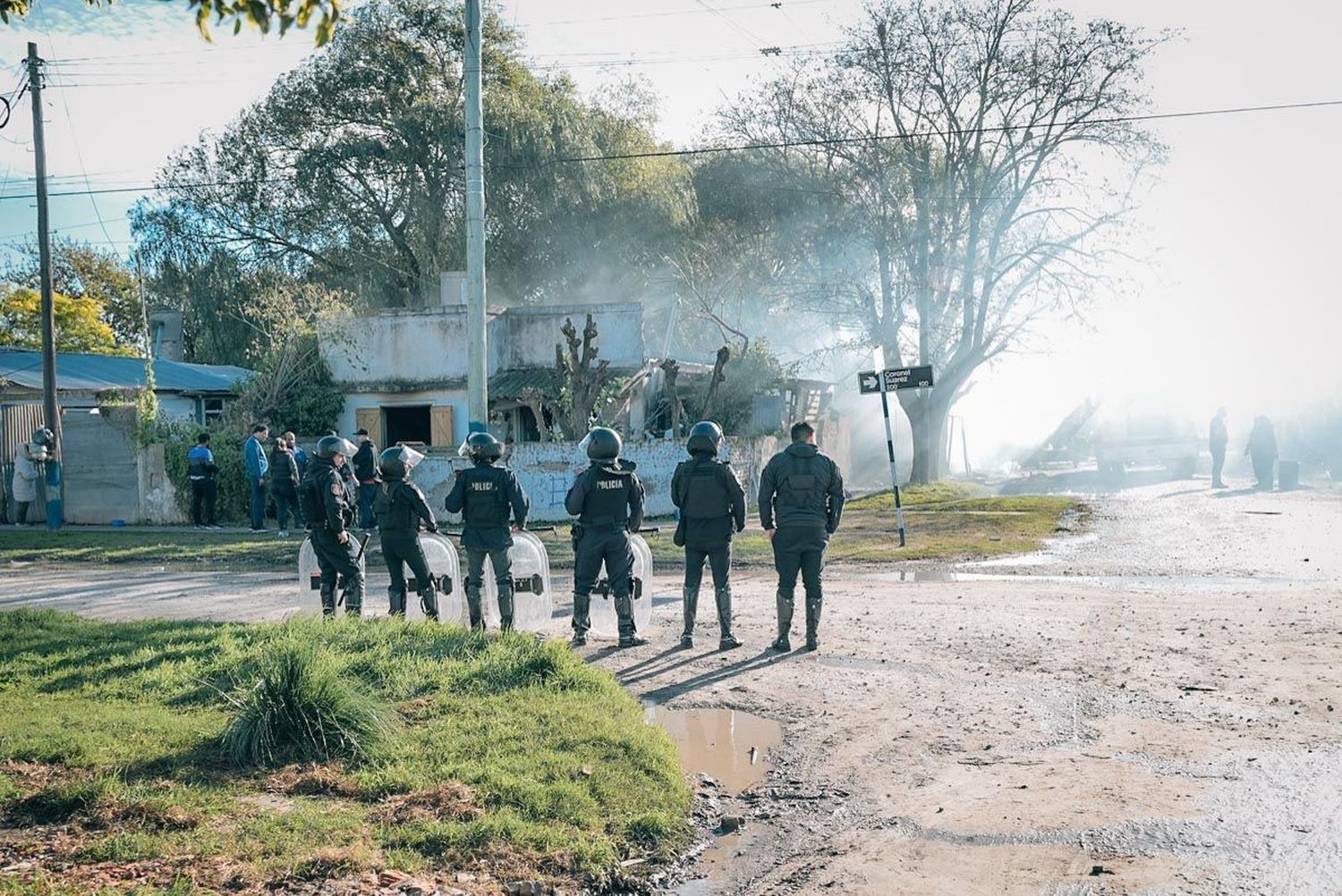 La casa sería del asesino de Maximiliano Chávez, el joven que murió el sábado tras recibir dos puñaladas en el marco de una discusión en la calle. Foto: Qué Digital.
