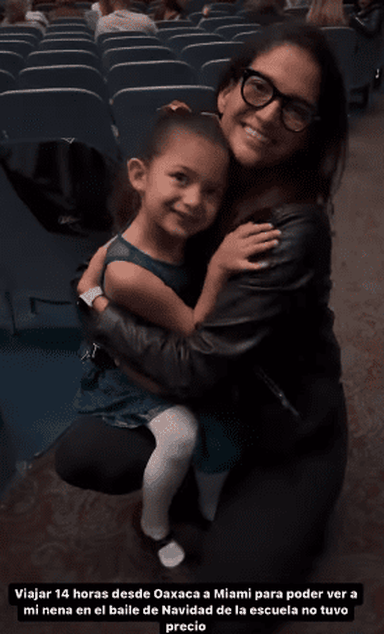 Natalia Jiménez compartió el reencuentro con su hija. Foto Instagram