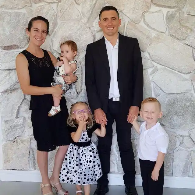 Su esposa e hijos son parte de su “Proyecto realista, no pesimista”, con el que decidió encarar la vida a pesar de las dificultades