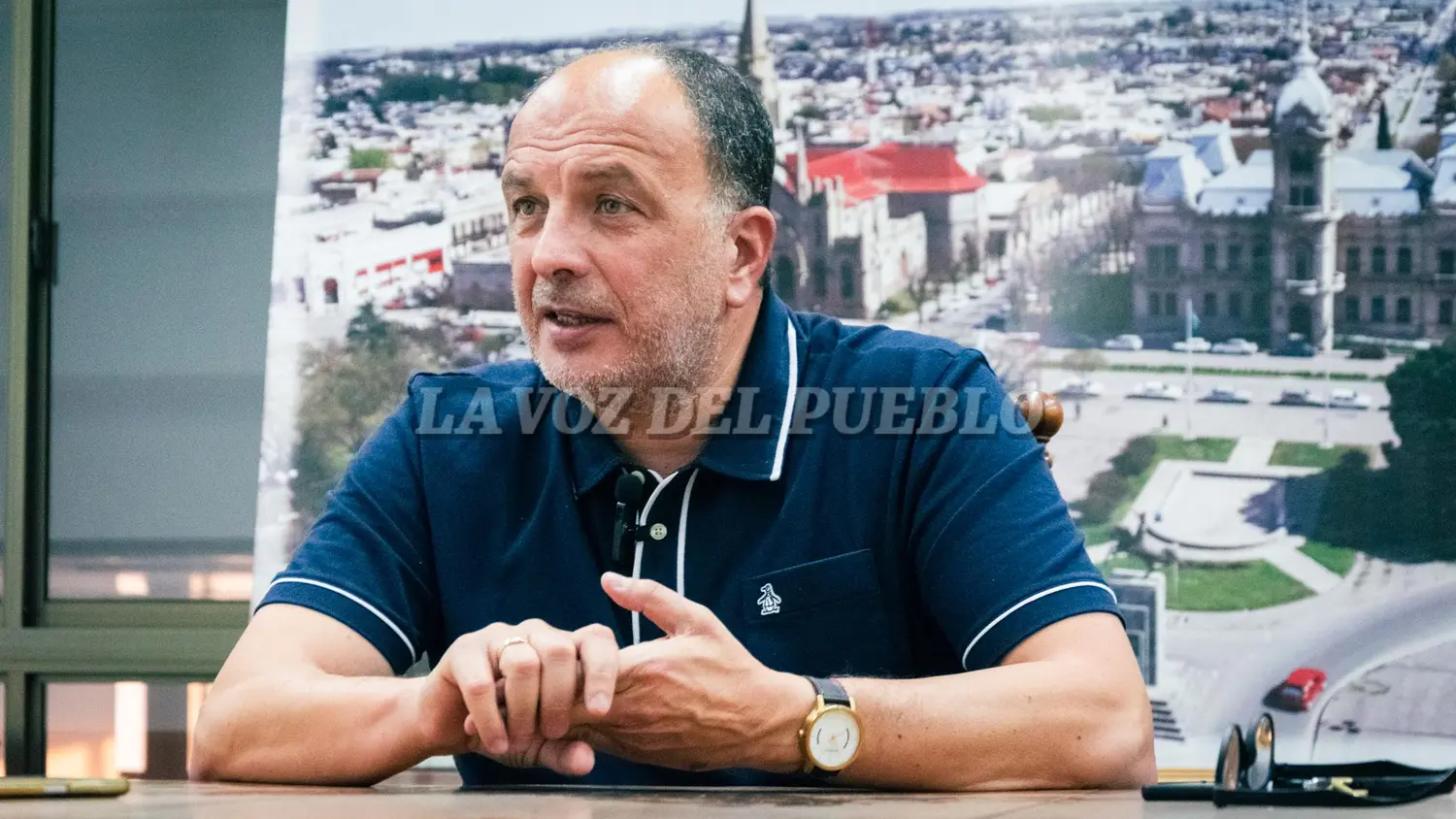 Pablo Garate, intendente de Tres Arroyos