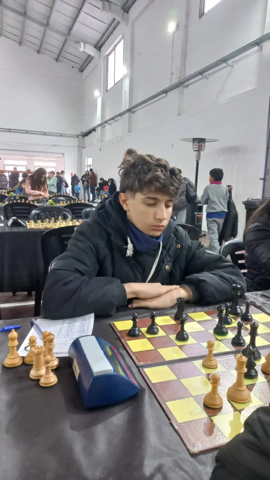 Felipe Matar. Subcampeón cat. sub 16