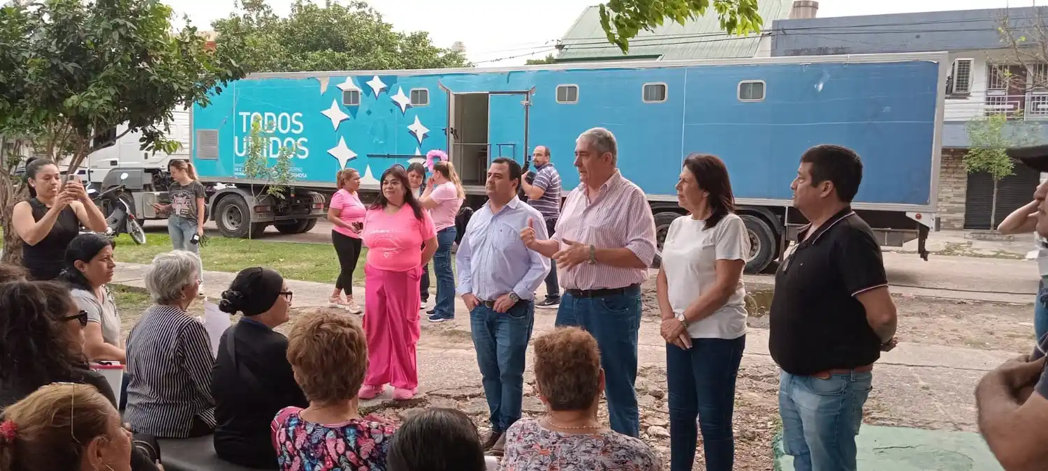Destacan el recorrido del camión sanitario con servicios de mamografías gratuitas