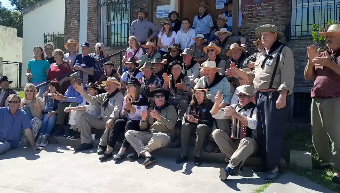 Los Carreros del Volga visitaron Puíggari en una emotiva travesía de recuerdos
