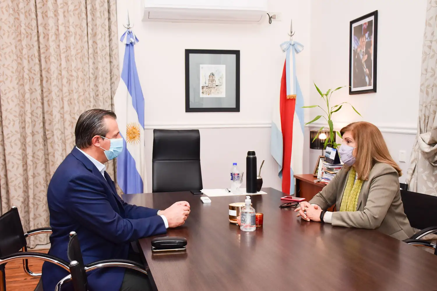 Acuerdo entre municipio y provincia para realizar operativos de seguridad durante el receso invernal
