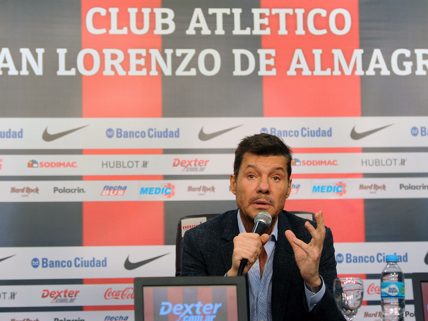 Tinelli renunció a la presidencia de San Lorenzo