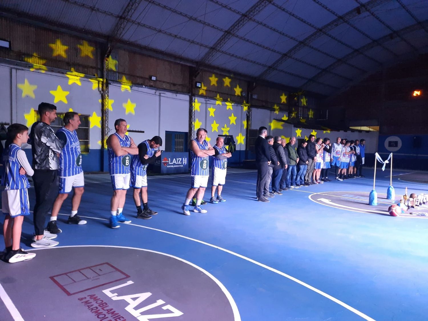 Agricultores cancha de básquet