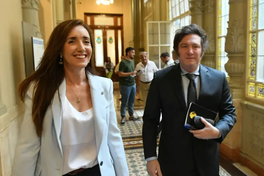 El cálido saludo de Javier Milei a Victoria Villarruel por su cumpleaños