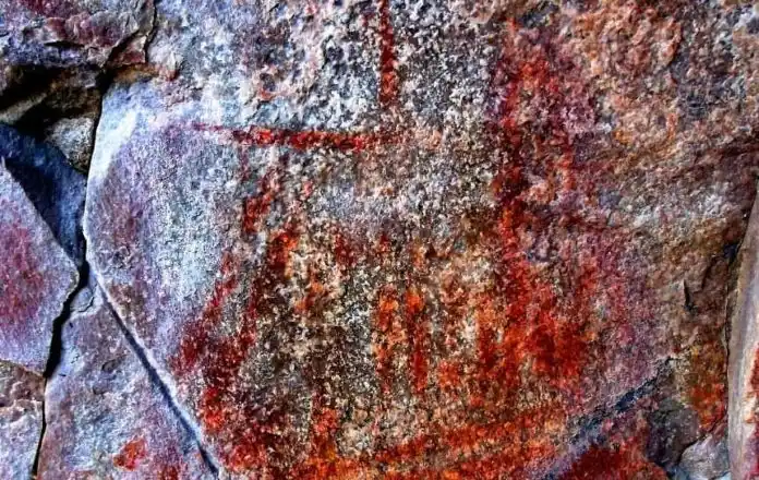 Confirman nuevo hallazgo de pinturas rupestres en Sierra de la Ventana