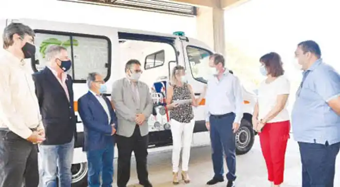 Bordet suma una ambulancia más  al sistema sanitario en Concordia