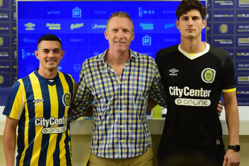 Central presentó “sus primeros” refuerzos: Maxi Lovera y Axel Werner