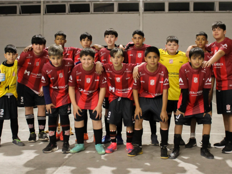Los pibes  del Futsal .Foto:LRF