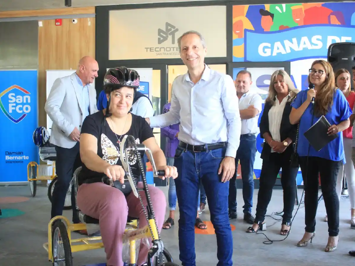 Cinco sanfrancisqueños ya cuentan con su bicicleta adaptada 