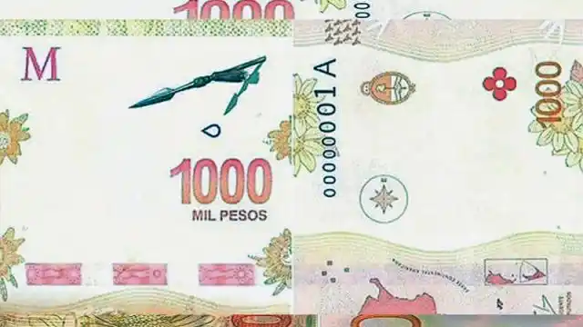 Se conocen las posibles caras nuevas del billete de 1.000 pesos