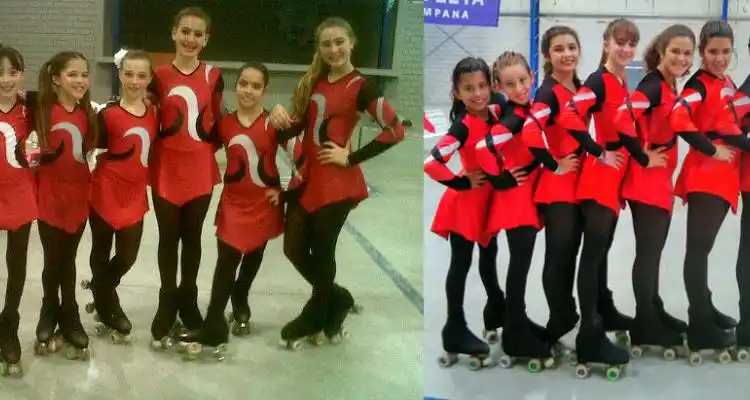 Excelentes resultados para las patinadoras de Mitre