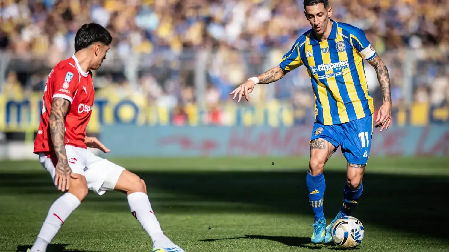 Di María volvió a guiar a Central.