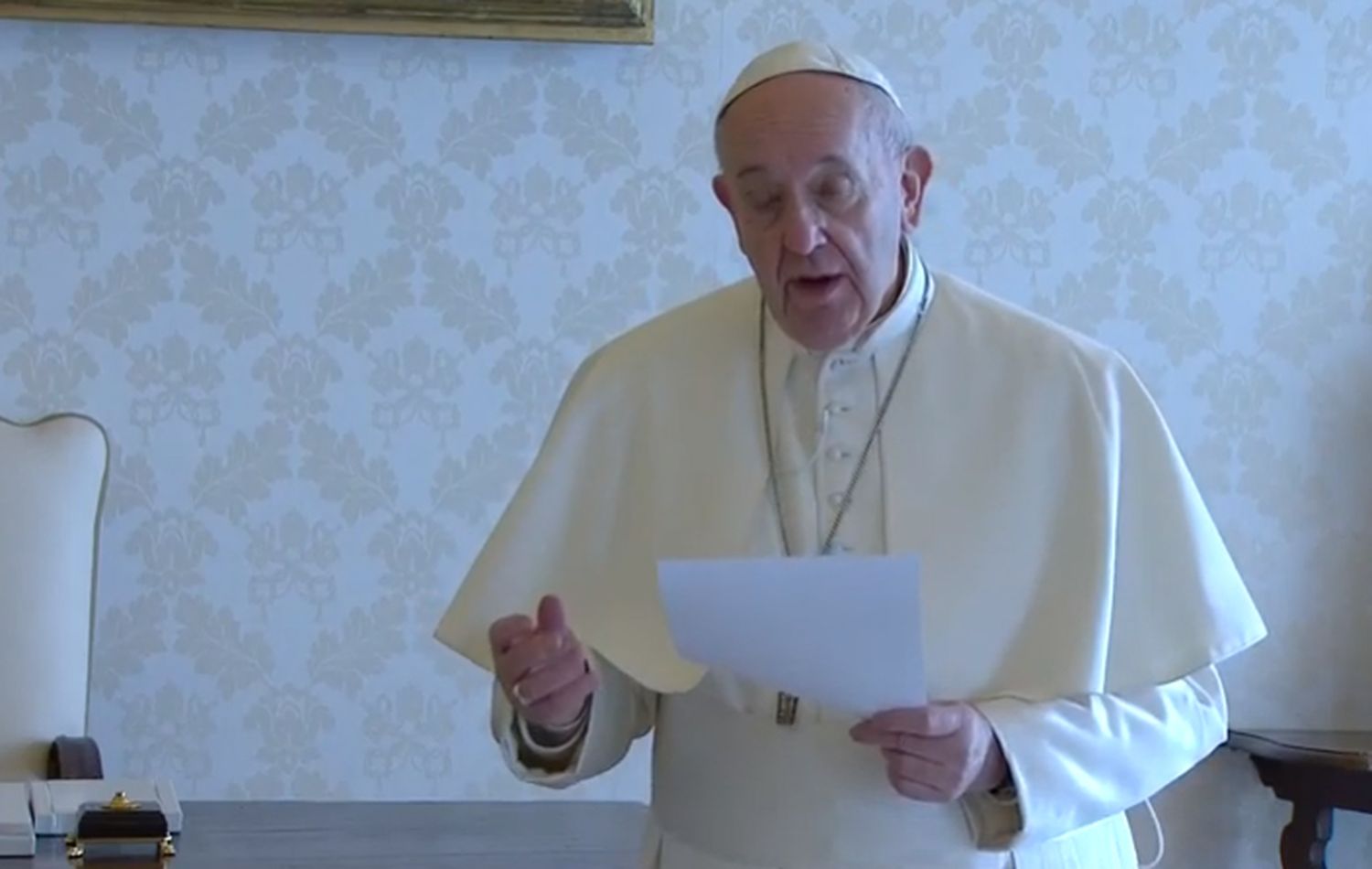 El Papa pidió "misericordia para la humanidad" por el coronavirus en un rezo global