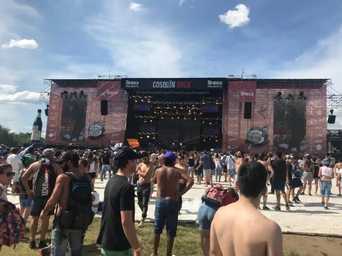 Arrancó el Cosquín Rock en Santa María de Punilla