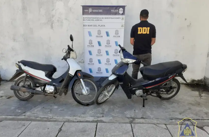 Video: aprehenden a motochorro en su casa