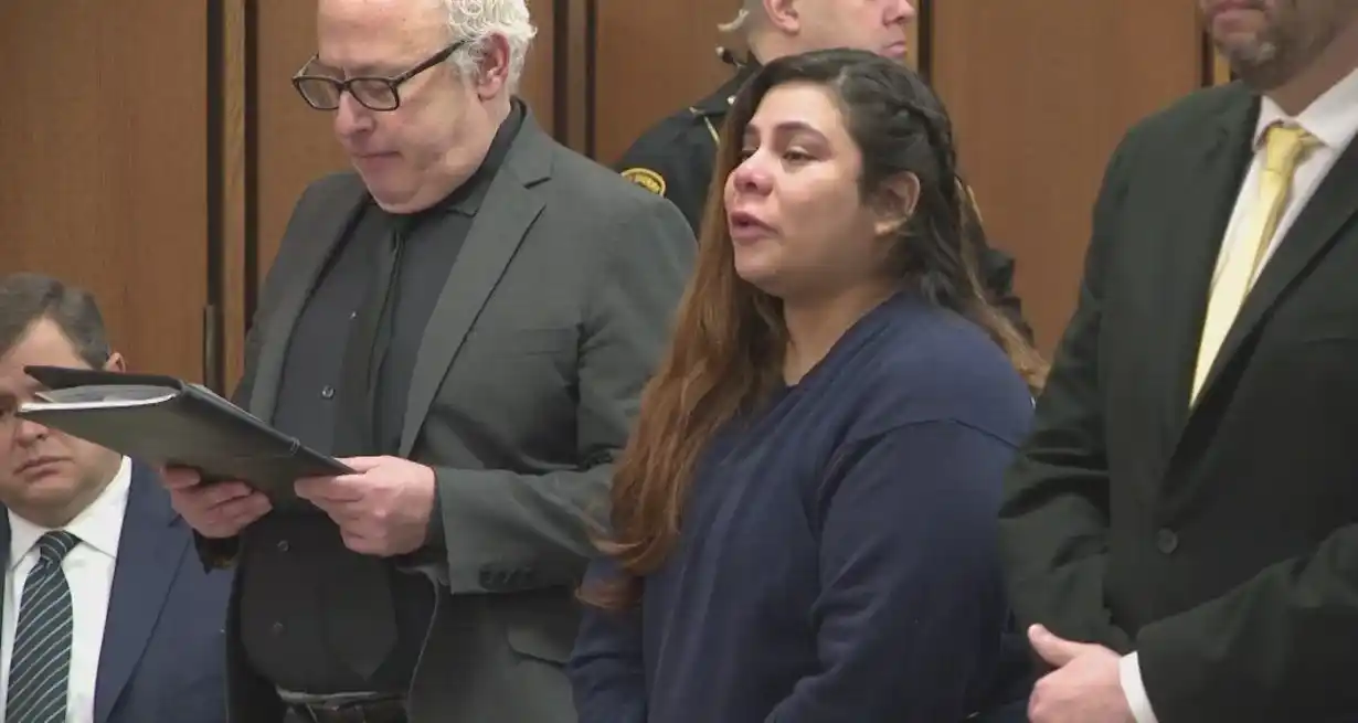 Candelario, de 32 años, fue condenada este lunes a cadena perpetua sin posibilidad de libertad condicional.