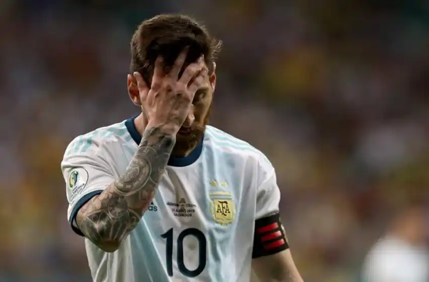 CONMEBOL ratificó la sanción sobre Messi