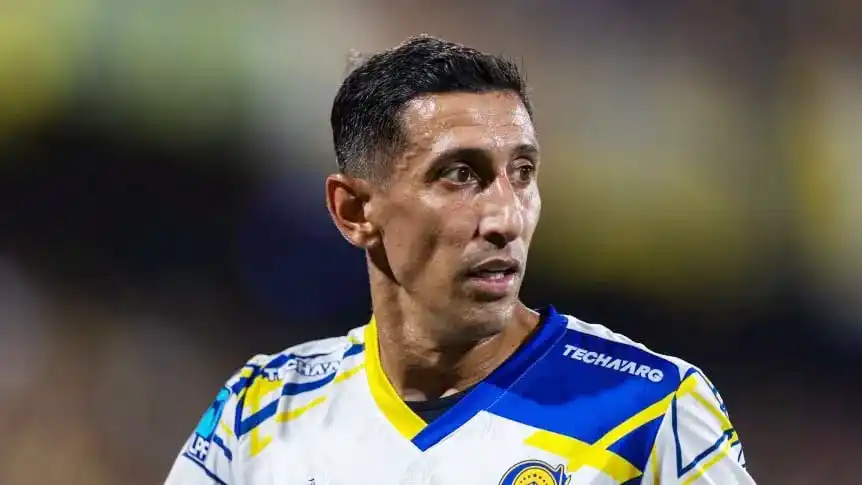 Angel Di María se lesionó y enciende las alarmas en Rosario Central