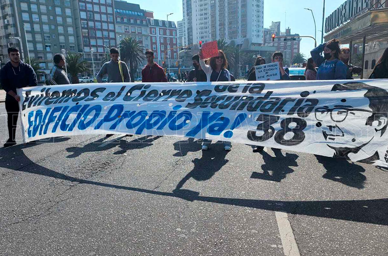 Le apuntan a Provincia por la Escuela N°38: "Una vez más no cumplen con lo que prometen"