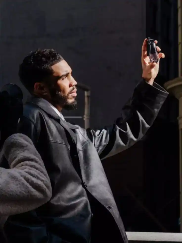 Jayson Tatum y su nueva campaña de fragancias masculinas
