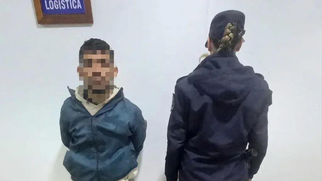 El hombre fue detenido después de agredir a su expareja.
