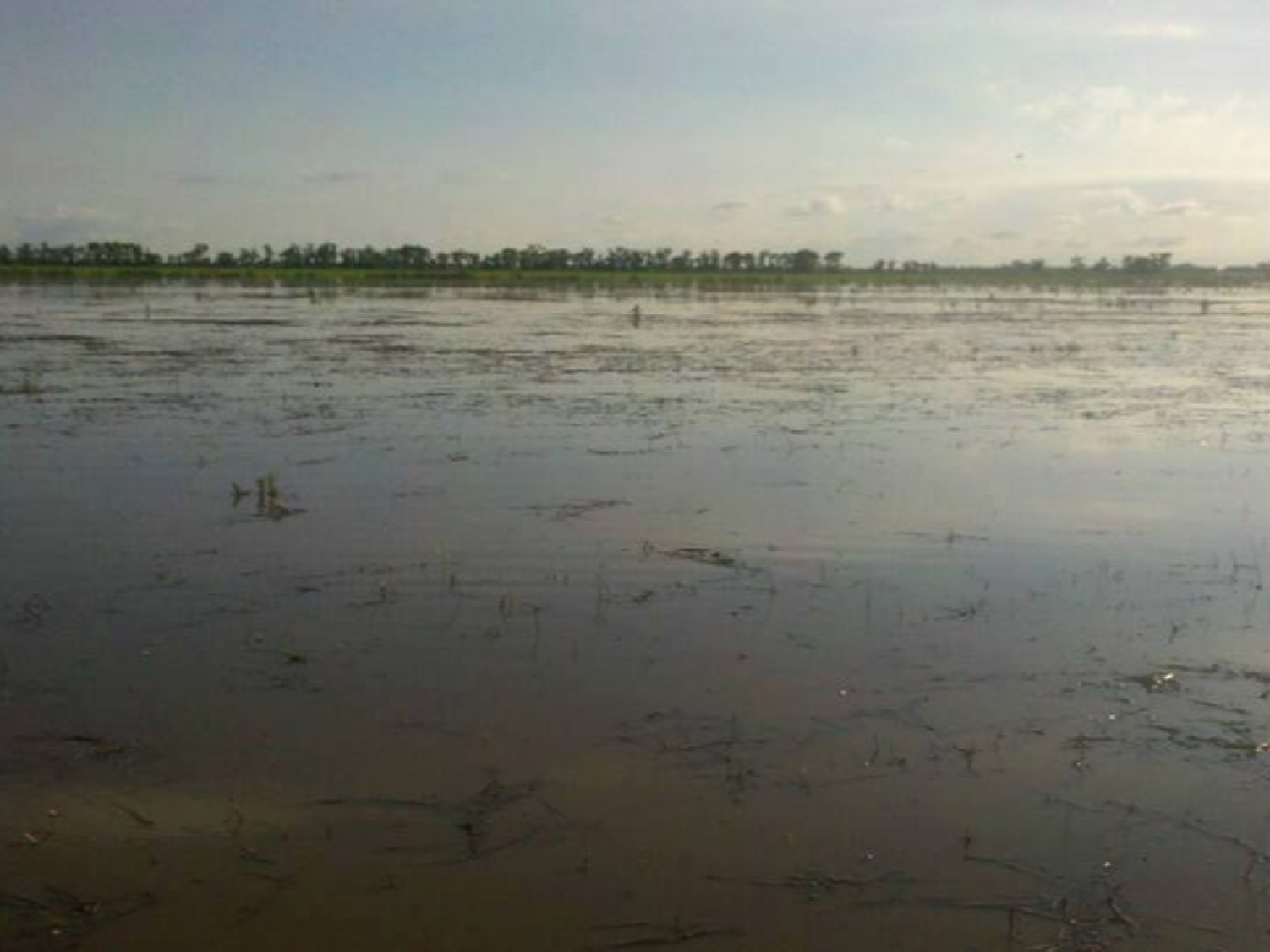 Marini: Un pueblo a punto de "desaparecer" por las inundaciones