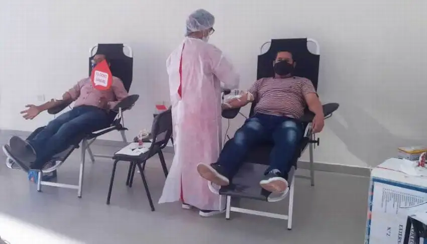 Donantes voluntarios renovaron su gesto en la colecta externa de sangre