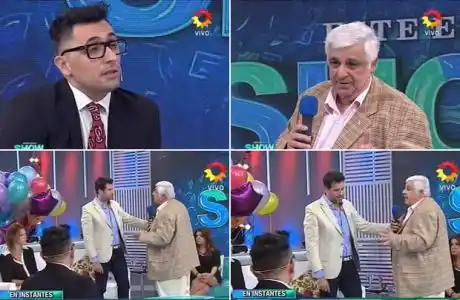 Tenso cruce de Alberto Samid con Franco Torchia en Este es el Show