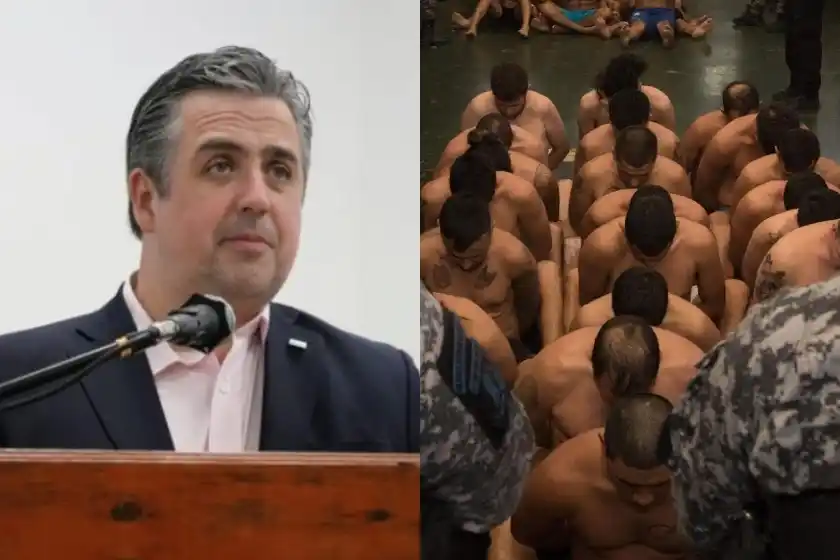 A lo Bukele: “Si siguen amenazando al Gobierno, los controles en las cárceles serán cada vez más severos”, insistió el ministro de Seguridad