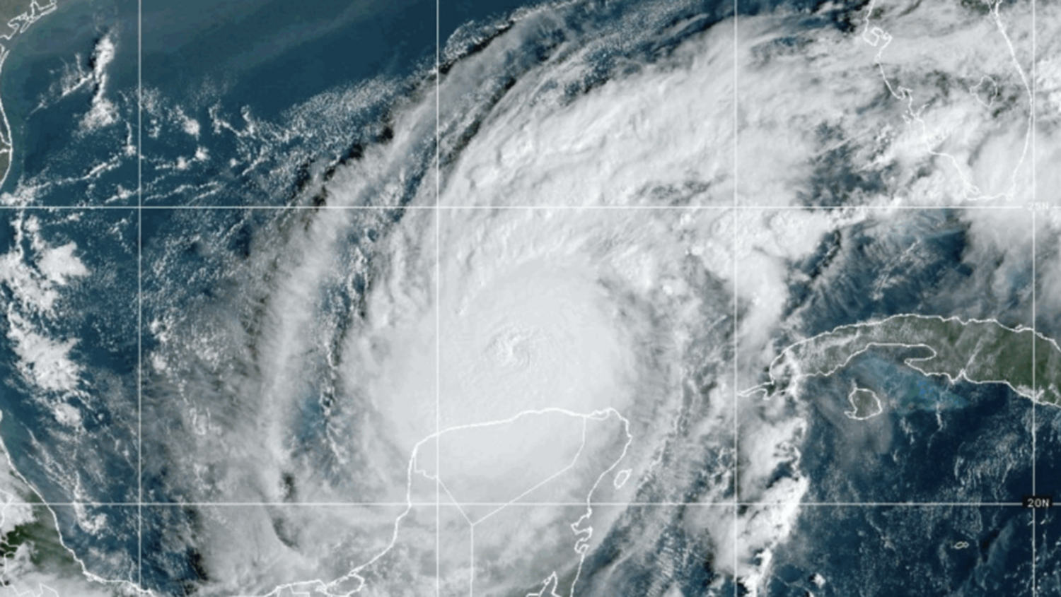 Seguí en vivo la trayectoria del catastrófico Huracán Milton