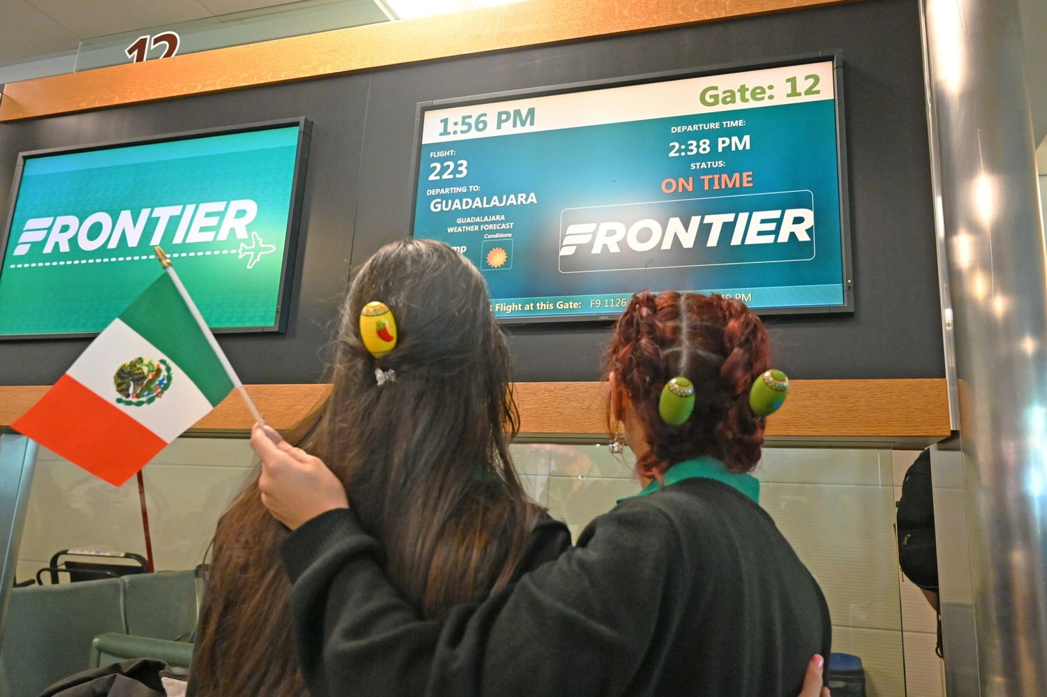 Frontier Airlines started flights between Orlando and Guadalajara