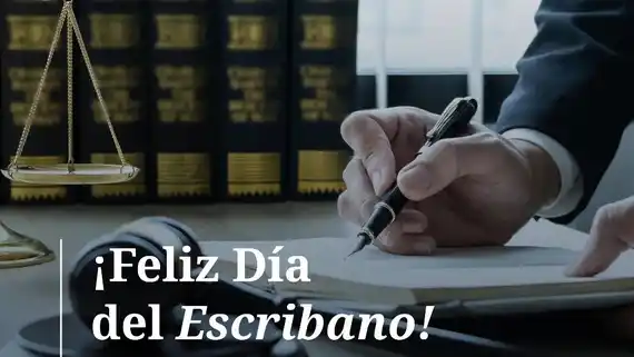 Se celebra el Día del Escribano