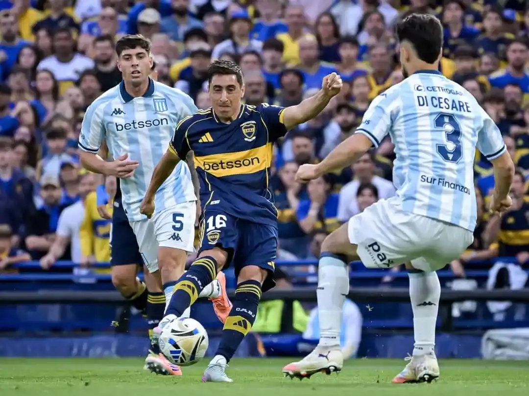 Boca y Racing se enfrentan este viernes.