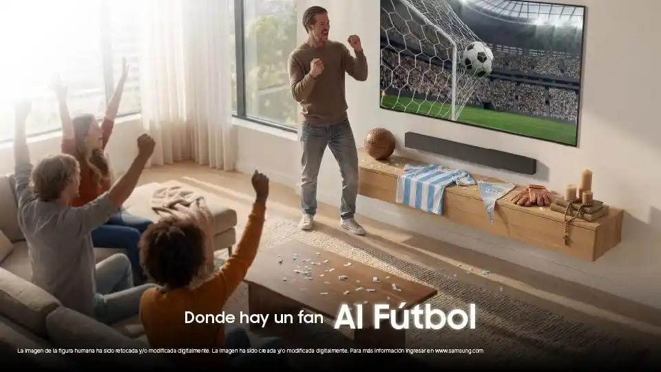 Mejor imagen, mejor sonido: qué TV Samsung comprar para disfrutar cada partido