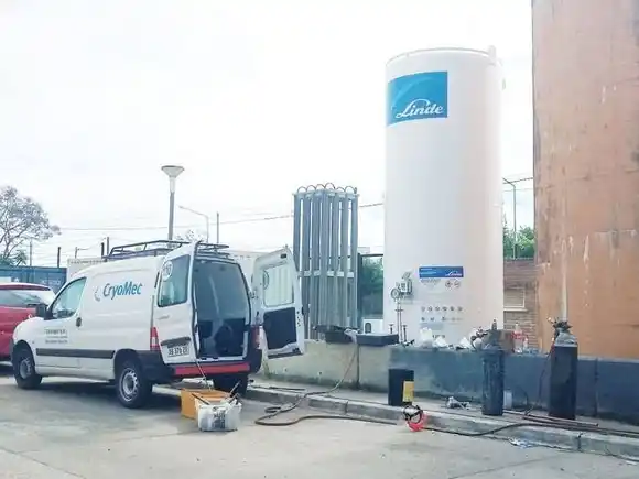 El Hospital Masvernat cuenta con nuevo tanque criogénico