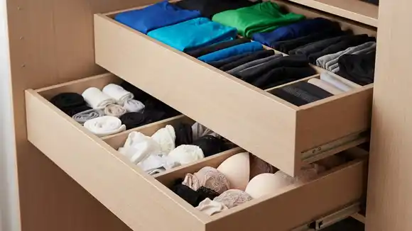 ¿Por qué no tenés guardar la ropa interior junto a la ropa deportiva en el placard?