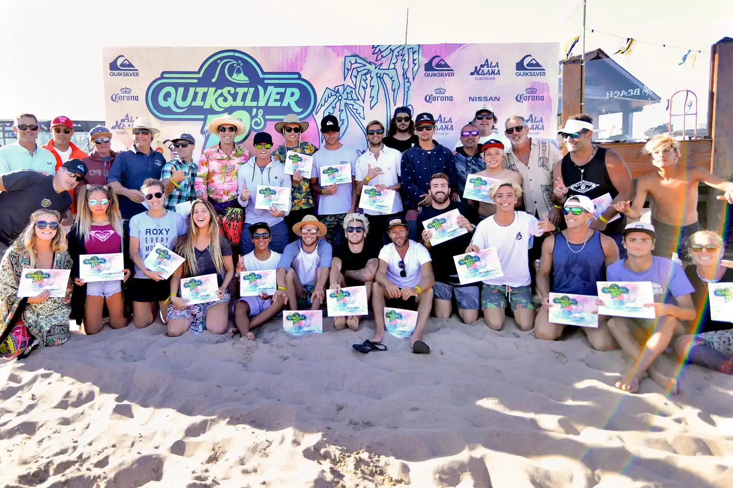 Los años 70 volvieron a Mardel con una fiesta del surf