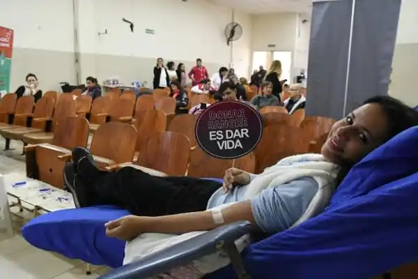 Donación de sangre: Todos los miércoles funciona el Servicio de Hemoterapia del Hospital Municipal