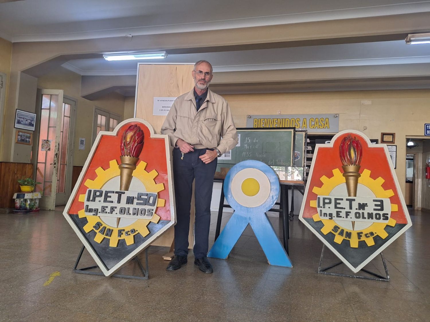 Jorge Tomé Seif, exalumno y docente de la institución, reafirma su legado.