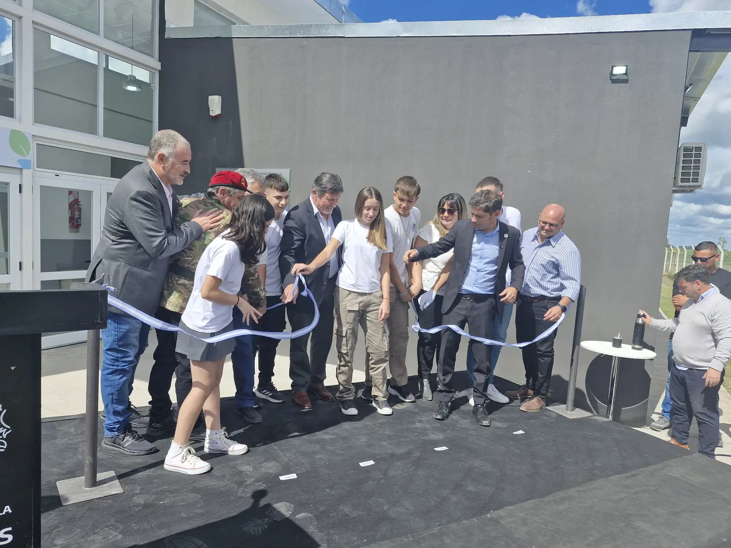 Inauguración en Ramallo
